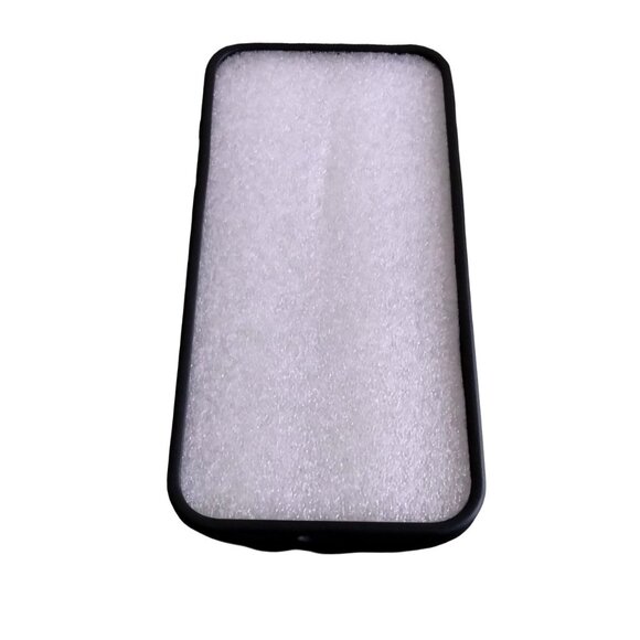 Iphone 15 Pro Max Black Pink Tulip Poem Matte Case Design With Wrist Strap - Picture 4 of 7